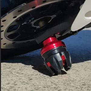 1 쌍 범용 프론트 서스펜션 보호 컵 프레임 슬라이더 오토바이 스쿠터 전자 자전거 알루미늄 및 ABS 용 떨어지는 보호 장치