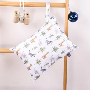 Elinfant 26x36cm 방수 기저귀 가방 휴대용 보관 가방 귀여운 디자인 습식/건식 가방