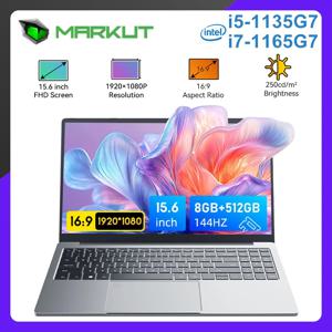 마쿠타 노트북 15.6인치 휴대용 노트북 인텔 CPU I7-1165G7 IPS 32GB 2T SSD 1920*1080 FHD 디스플레이 노트북- 독일어 키보드