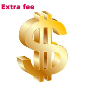 추가 요금은 주문 밸런스, 배송비, 맞춤형 수수료, 1USD