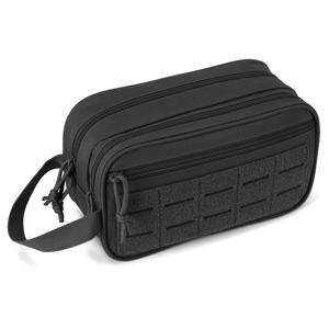 남성용 전술 수영 세면 용품 가방 위생 가방 도구 Molle Small Dopp Kit Mens 면도 키트 여행 샤워 가방