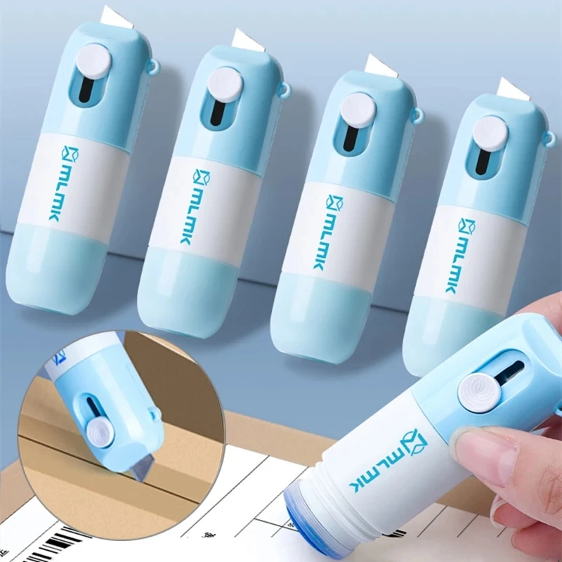 개폐식 상자 오프너 열 종이 수정 유체(언박싱 칼 포함) 개인 정보 보호 ID 정보 정전 도난 방지 스탬프