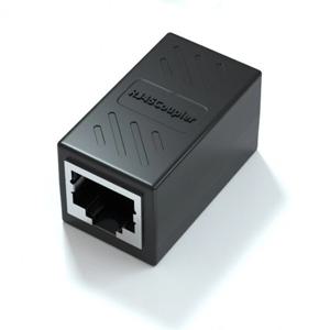 OULLX RJ45 암-암 포트 네트워크 이더넷 LAN 분배기 커넥터 전송 헤드 RJ45 어댑터 커플러 CAT5 CAT6 소켓