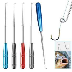 스테인레스 스틸 안전 추출기 낚시 후크 Detacher 리무버 낚시 도구에 대한 신속한 디커플링 장치 휴대용 낚시 태클