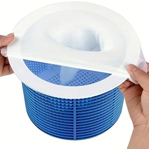 10pcs 수영장 스키머 양말 가전 나일론 메쉬 필터 바구니 스키머 수영장 청소 도구 액세서리