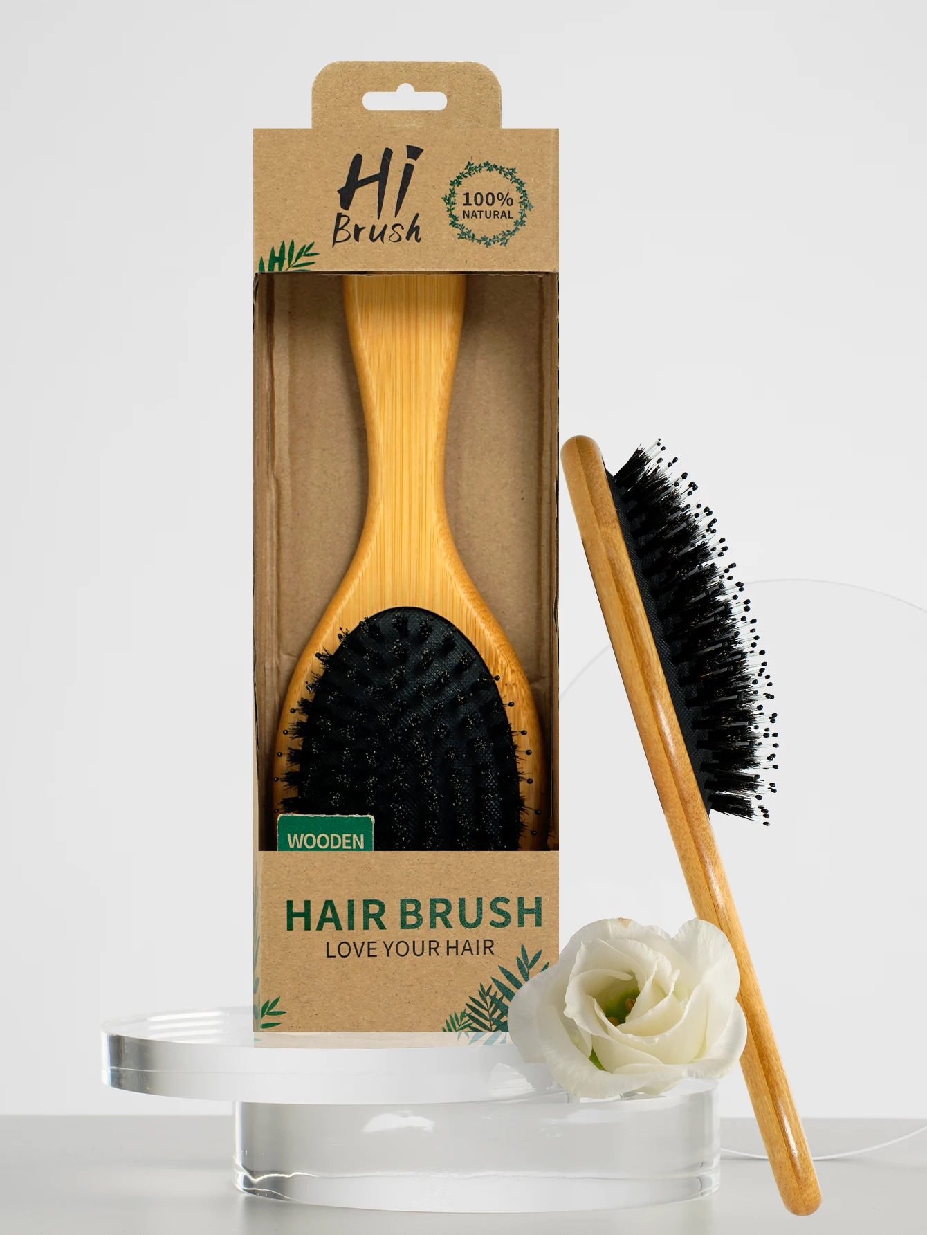 나무 빗 전문 부드러운 강모 에어 쿠션 매듭이없는 부드러운 머리카락 실용 빗 고탄력 헤드 마사지 에어백 빗