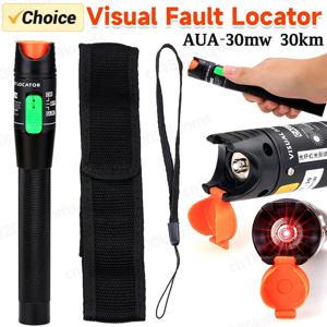 고품질 30MW FTTH 광섬유 테스터 펜 유형 빨간색 레이저 광섬유Light 30KM 시각 장애 탐지기 광 케이블 테스터