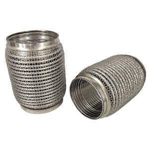 스테인레스 스틸 배기 플렉스 파이프 튜브 플렉스 커플러, 인터록 포함, 슈퍼 플렉시블, SUS304, 51x150mm, 63x100mm, 63x150mm, 76x100mm