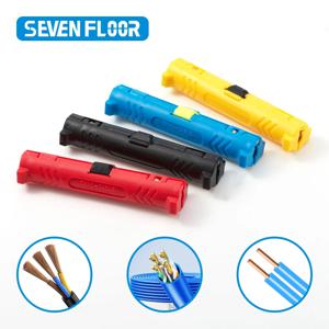 전선 스트리퍼 펜 네트워크 케이블 도구 와이어 케이블 커터 회전 동축 와이어 스트리핑 절단기 펜치