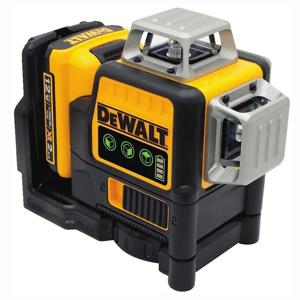 Dewalt DW089LG 3면 * 360도 수직 12 라인 레이저 레벨 수평 녹색 빛 레벨 미터 야외