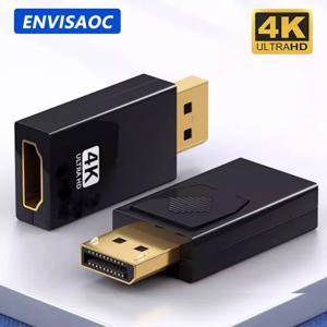 4K DP DisplayPort-HDMI 호환 어댑터 변환기 디스플레이 포트 DP-HDMI 호환 HDTV 어댑터 비디오 오디오 PC 노트북