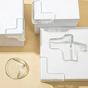 10pcs 아기 안전 실리콘 수호자 테이블 Furnitur 어린이 책상 코너 가장자리 보호 커버 어린이 소프트 Anticollision 가드