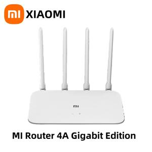 XIAOMI Mi 라우터 4A 기가비트 버전 AC1200 2.4GHz 5GHz WiFi 1167Mbps 리피터 128MB DDR3 고이득 4 안테나 네트워크 확장기