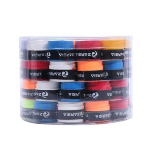 60pcs ZARSIA 끈적 끈적한 미끄럼 방지 테니스 라켓 그립 땀 배드민턴 그립 테니스 라켓 오버 그립