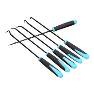 6x 오일 씰 후크 산업용 차량 워크샵 유지 보수 트럭 용 견고한 휴대용 240mm O 링 씰 가스켓 씰 리무버