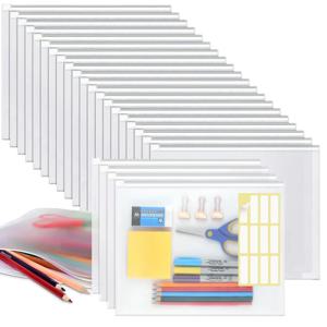 A4 A5 파일 문서 문구 정리함 파우치 폴더, 지퍼 파일 포켓 서류 가방, 학교 사무용품, 10 개