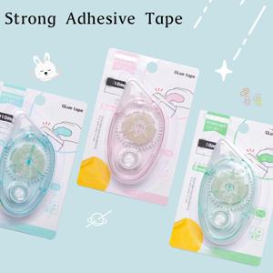 10m * 8mm 강력한 양면 접착 접착제 테이프 DIY Scrapbooking Office 편지지 용품 고점도 롤러 테이프