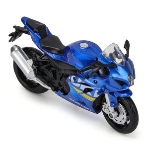 MSZ 1:18 스즈키 GSX-R1000 기본 합금 다이캐스트 자동차 오토바이 모델, 장난감 선물 제공, 다이캐스트 정적 오토바이 모델