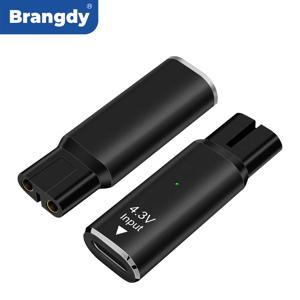 Brangdy 4.3V 타입 C 면도기 어댑터 충전 컨버터, 필립스 Norelco Oneblade QP2520 QP2515 QP2620 충전 표시기 포함