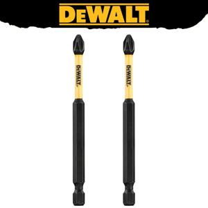 DEWALT PH2 정품 육각 생크 비트, 고속 강철 합금 전기 스크루드라이버 드릴 도구 부착물, 2 피스, 89mm
