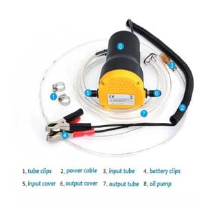 자동차 엔진 오일 펌프, 12V 전기 디젤 유체 섬프 추출기, 소기 연료 이송 흡입 보트, 오토바이 전기