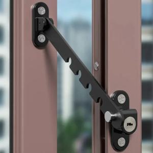 어린이 창 잠금 내부 창 리미터 래치 위치 스토퍼 홈 보안 도어 Windows 새시 잠금 장치 아기 안전 보호