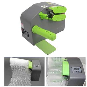 에어 쿠션 기계 팽창기 에어 칼럼 백, 자동 충전 에어 베개 백, 버블 백 기계 버블 필름