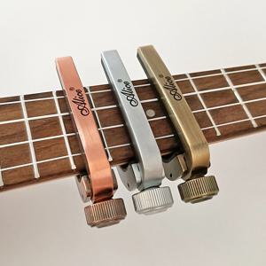 Alice Guitar Capo 조정 가능한 롤러 메탈 일렉트릭 어쿠스틱 기타, 베이스, 바이올린 및 우쿨렐레를 위한 완벽한 퀵 체인지 조정