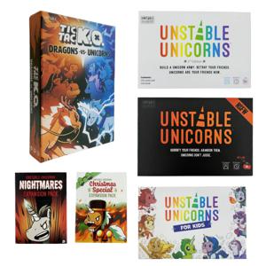 Baldur's Gate Dungeon Mayhem 보드 게임 Monster Madness 카드 영어 버전 Unicorns Nightmares Legend Uncut Dragons Adventures