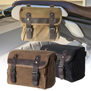 오토바이 사이드 백 레트로 방수 도구 가방 대용량 수하물 여행 가방 오토바이 안장 가방 유니버설