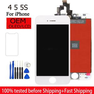 iPhone 4 4s 디스플레이 터치 스크린 디지타이저 어셈블리 용 품질 LCD iPhone 4s 5 5s 5SE LCD 화면 교체 용