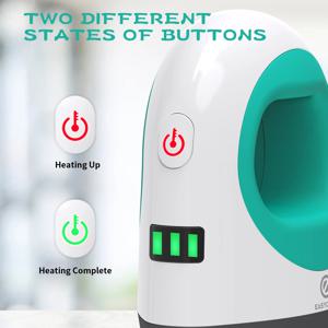 MiniB 열 프레스 신발, 박제 동물, H와 같은 작은 물체용 4.33'' *2.67'' 세라믹 코팅 열판이 있는 소형 열 프레스