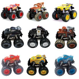 자동차 디즈니 픽사 자동차 번개 맥퀸 메이터 보안관 4WD-4 휠 드라이브 레이싱 자동차 장난감 관성 오프로드 차량 자동차 키즈 선물