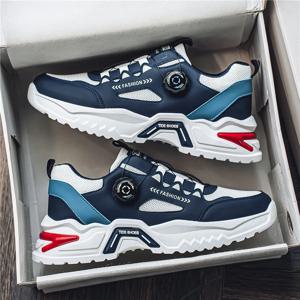 남성 한국 회전 버클 패션 캐주얼 운동화 사계절 부드러운 밑창 미끄럼 방지 야외 운동화 학생 운동화