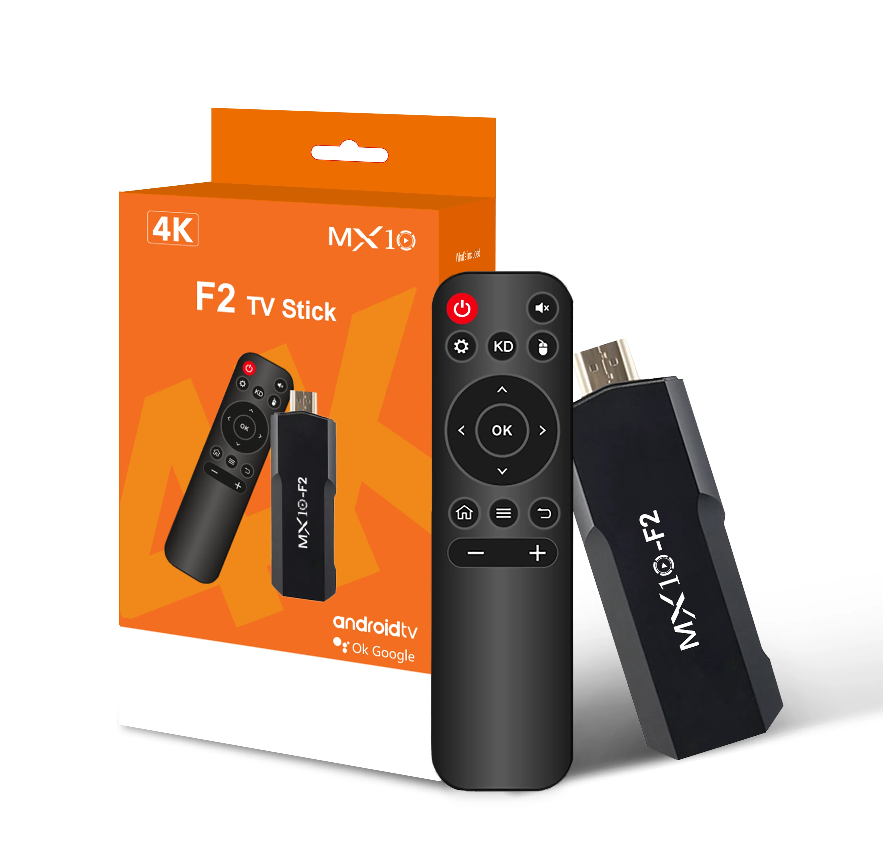 TV 스틱 1gb 8gb 1 단위 안드로이드 2024 stb mx10 F2 tv 상자 안드로이드 4k eu 안드로이드 tv 스틱