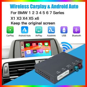 무선 Apple CarPlay 및 Android 자동 미러 링크 기능 BMW NBT CIC 시스템 용 디코더 1 2 3 4 5 6 7 시리즈 X3 X4 X5 X6 MINI