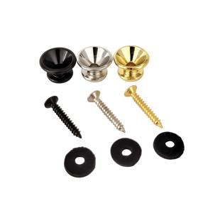 2 개/몫 금속 기타 버튼 일렉트릭베이스 스트랩 잠금 페그 금속 엔드 우쿨렐레 버클 잠금 핀 기타 액세서리 멀티 컬러