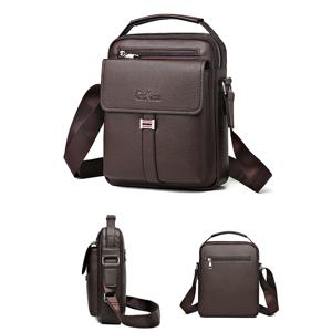 남성용 천연 가죽 크로스바디 숄더백 고품질 토트백 패션 비즈니스 남성 메신저백 가죽 가방 힙색