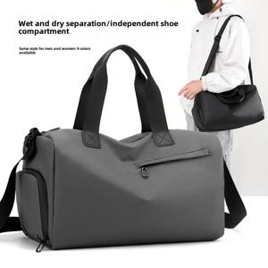 여성을위한 패션 여행 가방 대용량 남성 스포츠 가방 방수 주말 주머니 항해 여성 메신저 가방 건조하고 젖은