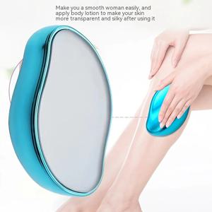 크리스탈 제모 지우개, 무통 제모기, 쉬운 청소, 재사용 가능한 바디 케어, 제모 도구