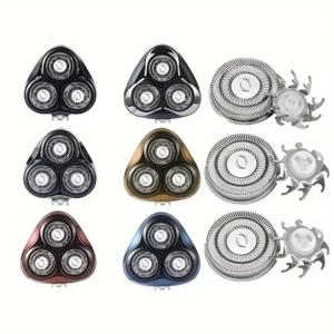 필립스 시리즈 1000 2000 3000 5000 S738 SH50 S510 S511 S512 S520 PT720 면도기 헤드 용 3pcs SH30 교체 면도날 헤드