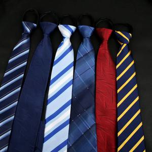 남성 정장 비즈니스 신랑 웨딩 학생 여성 전문 셔츠, 레드 블랙 블루 지퍼, 게으른 사람 넥타이