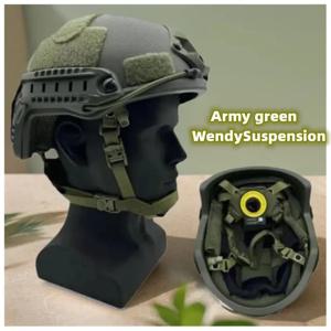 Kevla 탄도 ACH 하이 컷 하이 퀄리티 탄도 헬멧, NIJ IIIA FAST 웬디의 서스펜션 패드, 탄도 헬멧