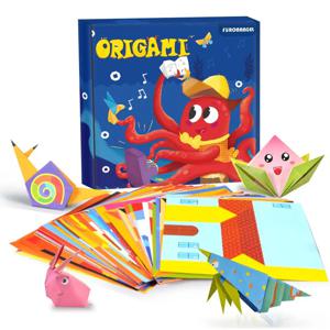 종이 접기 키트 30/108 시트 종이 접기 종이 공예 안내 도서 초보자를위한 DIY 미술 공예 프로젝트 용품 어린이 어린이 소년 소녀