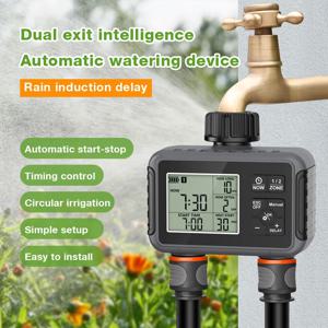 1/2/3 콘센트 자동 워터 타이머 스마트 관개 급수 시스템 스프링클러 수도꼭지 호스 프로그래머 타이머 정원 야외용