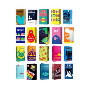 전략 보드 게임 |   나인 타일 패닉 |   두리안 |   마스크맨 |   드롭올터 |   바라보는 고래 | 등나무 다섯 | 스카우트 카드 • 최고의 가족 게임