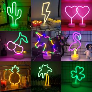 1개, 조리대 장식 조명 네온 사인, USB 또는 3*Aa 배터리 전원, 휴일 파티, 주방 홈 조명, 방 장식 야간 조명에 적합(배터리는 포함되지 않음)