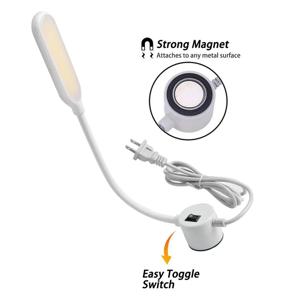 LED 재봉틀 조명 램프 산업용 터치 디밍 EU US 360 °   기본 10/30Leds 흡착 작업 램프에 맞게 유연하게 조절 가능
