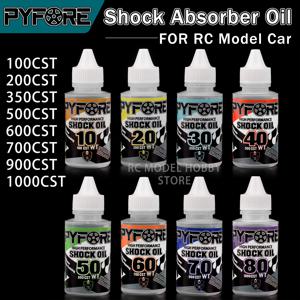 PYFORE 충격 흡수기 오일 60ml 100CST 200CST 350CST 500CST 600CST 700CST 900CST 1000CST RC 모델 자동차 크롤러 버기 트럭