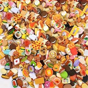 무작위 소형 인형 집 슈퍼마켓 음식 간식 Blyth Barbies 용 미니 케이크 와인 음료 BJD 인형 액세서리 어린이 선물